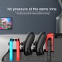 DrPhone NSOS 6 in 1 Oplaad Station– Geschikt voor voor Nintendo Switch/ 4 Joy Con en 2 Pro-controllers met USB 2.0 - Zwart