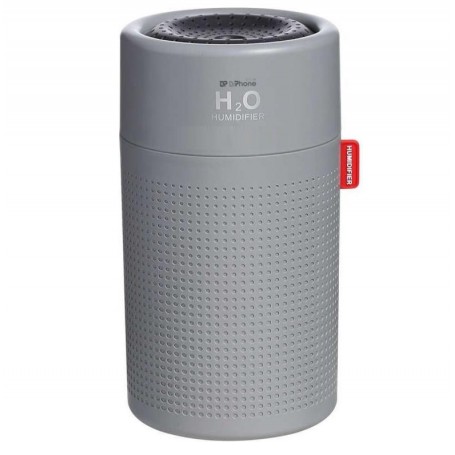 DrPhone H20 Plus - Humidifier H2O - Luchtbevochtiger – Verdamper – Aromatherapie - Geurverspreider – Grijs