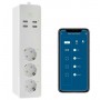 DrPhone SPS2 Wifi Smart Stekkerdoos 16A Plug Socket -4x USB poorten - Voice Control Met Alexa Google Home Tuya app