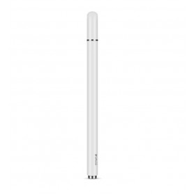 DrPhone SX10 - Universele Stylus Pen Precision Disc Capacitief Met Magnetische Dop - Voor Tablet / Smartphone - Wit
