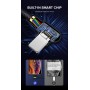 DrPhone MDD Series Lightning Oplaadkabel 2.4A – Oplaadsnoer - 90 graden Haaks Nylon Gevlochten Kabel & Data synchronisatie - 1M