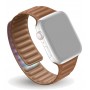DrPhone AWB2 – Horloge Band – Magnetisch – Lichtgewicht – Waterdicht – Geschikt voor Apple Watch 42 / 44mm - Bruin