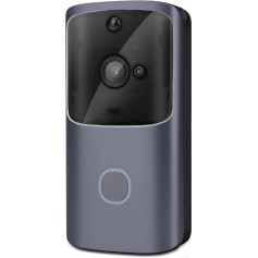 DrPhone Video Deurbel Cloud – Wireless Camera - Intercom - Wifi + 4G - Inclusief App + Bel + Adapter & 3 Meter Kabel - Zwart