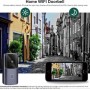 DrPhone Video Deurbel Cloud – Wireless Camera - Intercom - Wifi + 4G - Inclusief App + Bel + Adapter & 3 Meter Kabel - Zwart