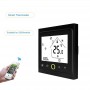 DrPhone GALW-002 - Opbouw WiFi Thermostaat - Water Bediening / Elektrisch - Compatibel met Google home en Amazon echo - Zwart