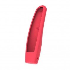 DrPhone LG OLED Magic Remote Afstandsbediening Siliconen Hoes - Cover voor LG Smart Tv Afstandsbediening AN-MR600 / MR650 -Rood