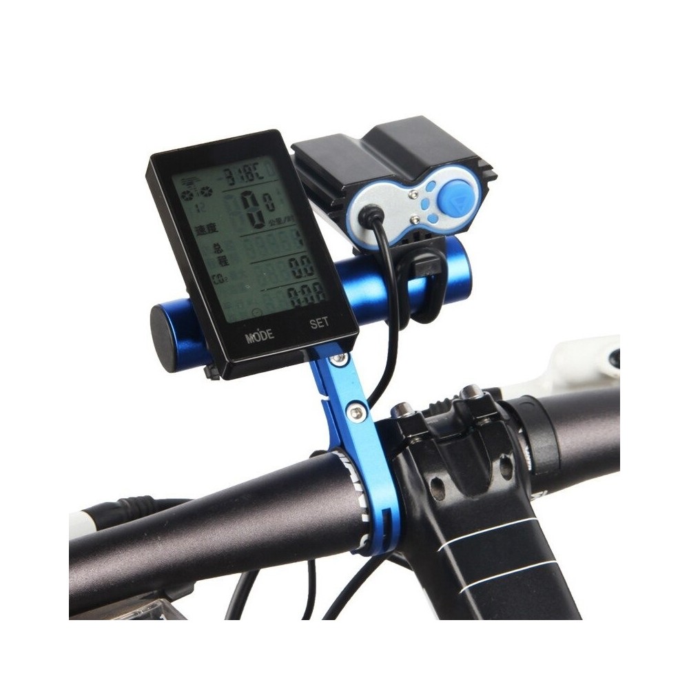 DrPhone EF2 – Verlengstuk Voor Fietsstuur – 10 CM lang – Zwart