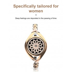 DrPhone Ladies ART - Smartwatch Vrouwen - Luxe Armband - Ultradunne Slimme Horloge - Hartslagmeter - Stappenteller - Zilver