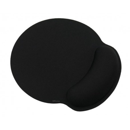 DrPhone ER2 - Ergonomische Muismat met polssteun – Premium Muis Mat met Anti-Slip Oppervlak - Zwart