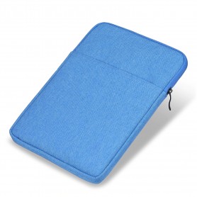 DrPhone S06 10.5 inch Sleeve - Tablethoes – Pouchbag - Geschikt voor o.a iPad Pro 11 2020/ Samsung S6 etc - Lichtblauw