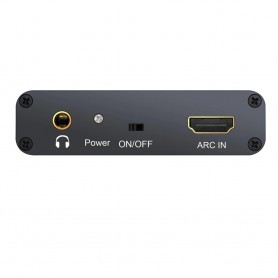 DrPhone ARC11 Audio-extractor - ARC - HDMI met digitale optische TOSLINK SPDIF/coaxiale en analoge 3,5 mm L/R stereo