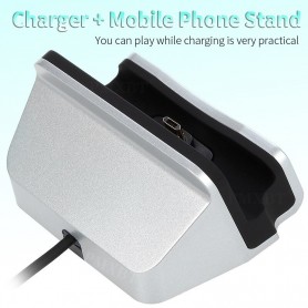DrPhone DS1 - Oplader - Docking Station - Synchroniseren - USB-C - Goud