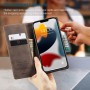 DrPhone CM1 – Telefoonhoesje – PU Leder – Antislip – Case – Compatibel Met IPhone 13 Mini - Donker Bruin