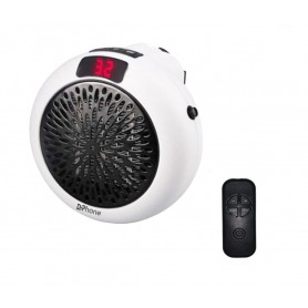 DrPhone HeatPro2 - 220V 900W Elektrische Kachel - Kantoor - Ventilator Verwarming Radiator + Afstandsbediening - Wit