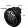 DrPhone HeatPro2 - Elektrische Kachel - Kantoor - Slimme Functies - Ventilator Verwarming Radiator+ Afstandsbediening - Zwart
