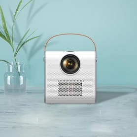 ELEMENTKEY BEAM® – 1080P Full HD – Android Systeem – LED PROJECTOR – Contrast 1000:1 - 6W SPEAKER – 150 Ansi Lumen – WIT