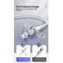 DrPhone OMNIA 540° - Lightning Magnetische Oplader 5V 3A kabel – Premium Geschikt voor o.a iPhone / iPod / Airpods / iPad