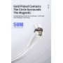 DrPhone OMNIA 540° - Lightning Magnetische Oplader 5V 3A kabel – Premium Geschikt voor o.a iPhone / iPod / Airpods / iPad