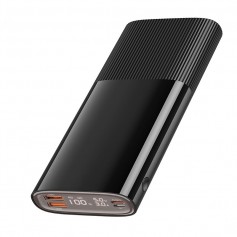 DrPhone PBK1 – Powerbank 20000mAh – Power Delivery – Smart Led Display – Qualcom 3.0 - 2Xusb – 2Xusb-c - Zwart