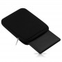 DrPhone SSB1 E-Reader Soft Sleeve Beschermhoes – 6 inch- Draagtas hoes - Pouchbag - Geschikt voor o.a Kindle/Kobo etc- Zwart