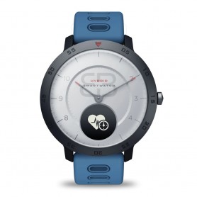 BUGOLINI HYBRID Smartwatch voor heren - Hartslagmeter - Quartz horloge - Meldingen - Slaapmeter - Zwart