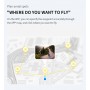 LUXWALLET LIBRA² - 36KM/h - 214 Gram - WiFi GPS 4K Drone - 12MP - EIS Gimbal Stabilisator - 1200 Meter 5G Afstand + 2x Acc