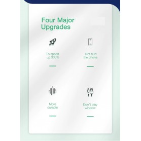 DrPhone CFL USB-C naar Lightning Oplaadkabel – PD ( power delivery) – 18W – Geschikt voor iOS Smartphones & iOS Tablets - Grijs