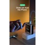 DrPhone CFL USB-C naar Lightning Oplaadkabel – PD ( power delivery) – 18W – Geschikt voor iOS Smartphones & iOS Tablets - Grijs