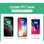 DrPhone CFL USB-C naar Lightning Oplaadkabel – PD ( power delivery) – 18W – Geschikt voor iOS Smartphones & iOS Tablets - Grijs