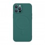 DrPhone YCA1 - Siliconen Hoesje – Magnetisch - TPU – Back Cover – 6.1 Inch - Geschikt voor iOS Smartphone 12 - Groen