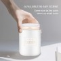 DrPhone Y2 Ultrasone Kaarsvormige Stille Luchtbevochtiger - 60 min. timer Led Lamp - Roze
