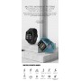 DrPhone GTE8 - Slimme Horloge / Smartwatch voor Mannen / Vrouwen - Zwemmen - Stappenteller - Hartslag Voor IOS / Android - Zwart