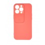 DrPhone GIH2 - TPU Bumper Armor Case met Slide Camera Cover – Antislip – Geschikt Voor IOS Telefoon 13 Pro – Roze