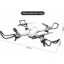LUXWALLET SG-ProX - 10 Km/h - 1080P Camera Drone - App Control - Volg Functie - Geen vliegbewijs nodig - 2x Accu - Zwart
