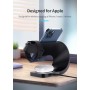 DrPhone Legend10 Magnetische 15W Qi Snelle Draadloze oplader – Geschikt voor iOS Smartphone 12/13 /iOS Smartwatch - Zwart