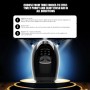 DrPhone AIRP1 Luchtreiniger – Air Purifier – Ontsmetter – Verwijderd bacteriën en rook - Negatieve Ionen Luchtreiniger - Zwart