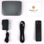 DrPhone GPU10 – Android Mediaspeler - 4GB RAM 128GB Opslag – 8K TV Box – Android 9.0- 2.4 / 5.0 Ghz Dual Band WiFI/HDR10+