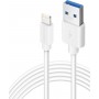 Olesit Lightning 3 Meter Fast Charge 2.4A - Oplaadkabel - Data Sync & Transfer - Geschikt Voor IOS Producten - Wit