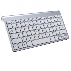 Speciaal puree Geneigd zijn Elementkey V09 - Draadloos 2.4 USB Toetsenbord - Geschikt voor Laptops -  Computer - Tablet - Wit