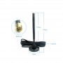 DrPhone HHM1 – Magnetische Helium Hotspot Miner Antenne - Geschikt voor Bobcat / Sensecap / Panther-X Zwart
