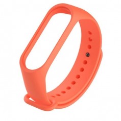 DrPhone XB1 - Mi band - Horlogeband - Armband Geschikt voor smartwatches/Mi band 3/4/5 - Oranje
