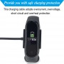 DrPhone XB5 Oplaadkabel - USB oplader - Geschikt voor Xiaomi Mi Band 4 / Band 4- Dock Oplader Kabel – Met cliphouder - 0.20M