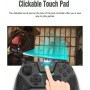 DrPhone CMX2 Draadloze Game Controller – Programmeerbare knoppen met turbo/gyro/Vibratie /Touch Panel/LED - Zwart