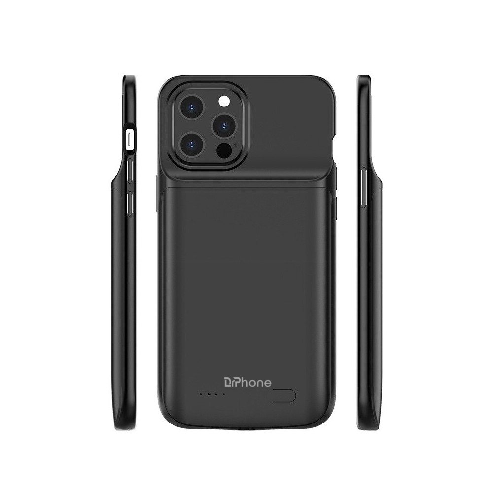 In detail Specifiek dronken DrPhone BCI Externe Batterijhoes – 4800mAh - Geschikt voor iOS Smartphone  13/13 Pro 6,1 inch - Powerbank -