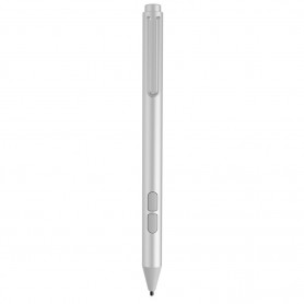 DrPhone Pro Logic 3 – Active Stylus Pen – Ergonomisch – Draagbaar – 4096 Druk Gevoeligheid – Palm Afwijzing - Zilver