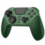 DrPhone CMX2 Draadloze Game Controller – Programmeerbare knoppen met turbo/gyro/Vibratie /Touch Panel/LED - Zwart