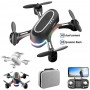 LUXWALLET LRSC Mini Drone - 20Km/h - 720P Camera - Zwaartekracht Besturing - 360° Trucje - IOS / Android - Zwart