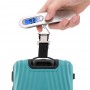 DrPhone MDB2 Digitale Bagageweegschaal met Haak - Maximale capaciteit: 50kg – LCD Scherm – Reisweegschaal -Zilver