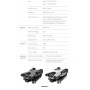 LUXWALLET® AeroFly Drone – 30km/h - Mini Drone met Camera + Infrarood Obstakel Ontwijking – VR - IOS / Android App - 2x Accu