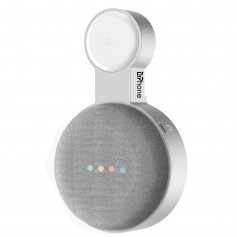 DrPhone WA1 Wandhouder – Ruimtebesparend- Geschikt voor Google Home Mini – ABS – Wit